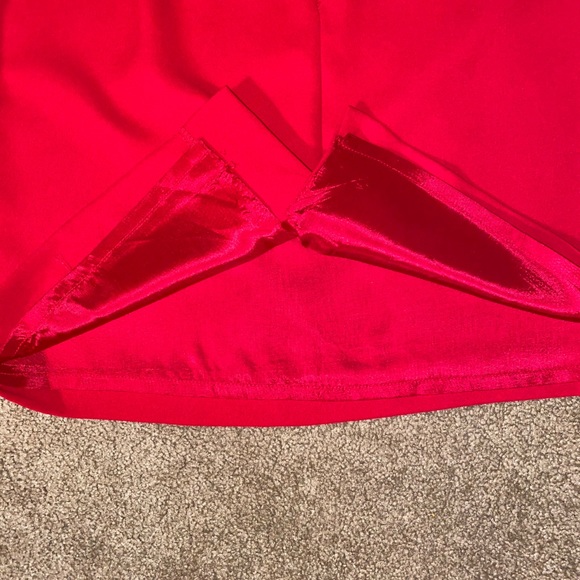 Like new!! BMoss Red skirt Size 8 - Picture 3 of 8